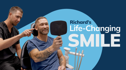 Richard's Patient Story: Full-Arch Restoration with Envision in Charlotte, NC.