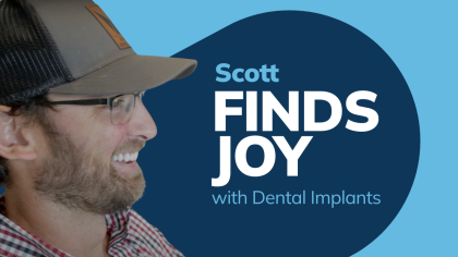 Scott's Patient Story: Full-Arch Restoration with Envision in Greenville, SC
